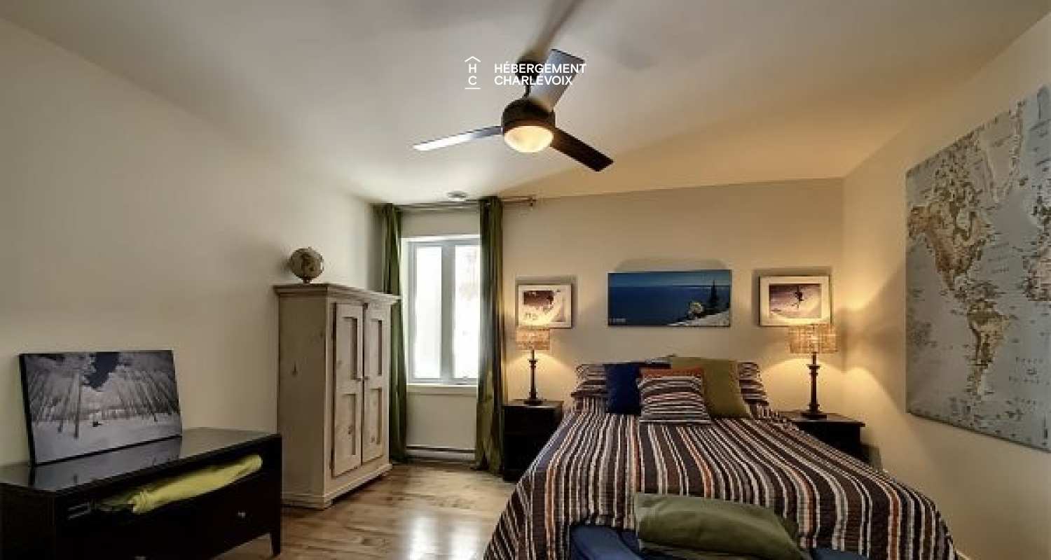Le 20 - Condo/chalet 2 étages avec vue sur le fleuve